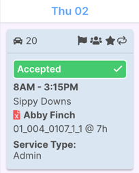 How do staff accept or reject shifts? - Accepted and Accepted by Default (2)