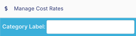 How do I add or duplicate a cost category? - Step 3 - Basic Configuration