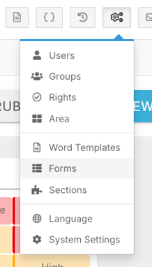 How do I add a risk matrix to a Form? - Step 1: Open the Form for Editing