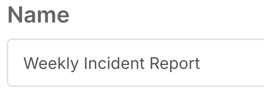 How do I schedule a report to send automatically? - Naming, Setting Status and Adding Date Range