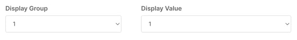 How do I show or hide fields on a Form using Display Groups? - Step 9 - Add the First Display Field