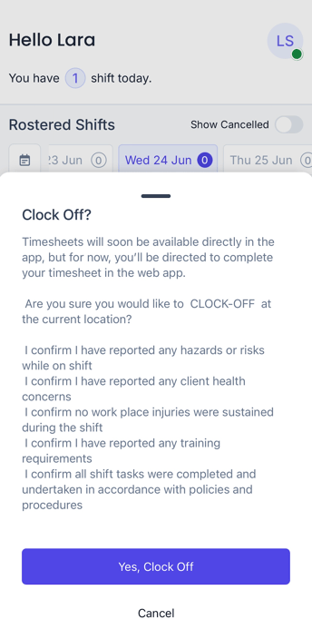 How do I get started with the FlowLogic Workforce app? - Submitting Your Timesheet