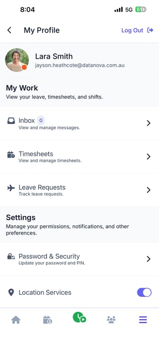How do I get started with the FlowLogic Workforce app? - Your Profile and Settings