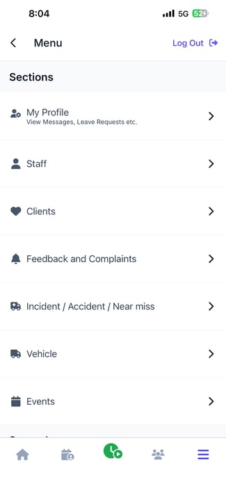 How do I get started with the FlowLogic Workforce app? - Clocking On for a Shift