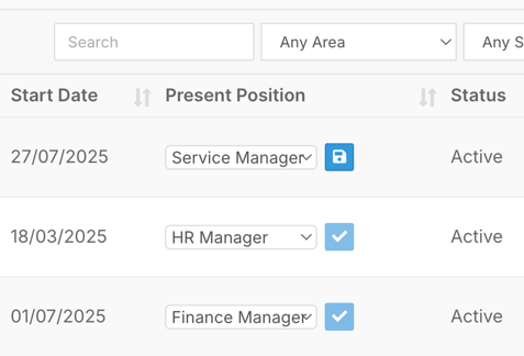 How do I edit records directly in table view? - Using In-Table Editing
