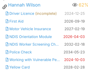 What does the KPI Widget show? - Understanding the Colour Coding