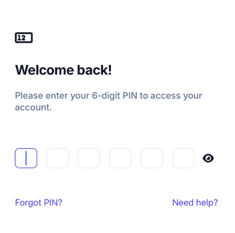 How do support workers use the FlowLogic Workforce app? - Setting Up Your PIN
