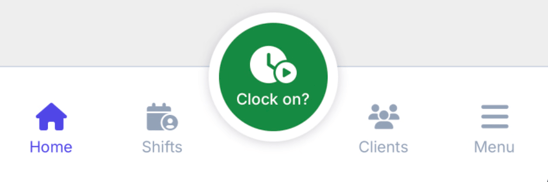 What can I do in the FlowLogic Workforce mobile app? - The Navigation Bar