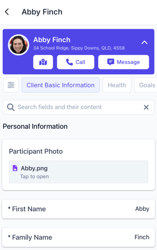 What can I do in the FlowLogic Workforce mobile app? - Clients