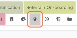 How do I see who has accessed a record? - Step 3 - Click the Record Access Icon