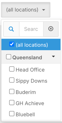 How do I set up public holidays on the Roster Schedule? - Setting Holiday Locations