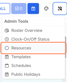 What are Roster Resources and how do I use them? - Accessing Roster Resources