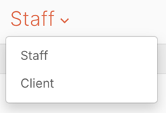 What are Roster Resources and how do I use them? - Switching between Staff & Client Resources