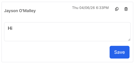 How do I add comments to a shift? - Using the Comments Section (4)