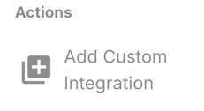 How do I set up an export integration? - Creating a Custom Integration