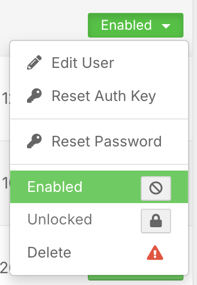 How do I create a new user and assign Groups and Areas? - Deleting a User