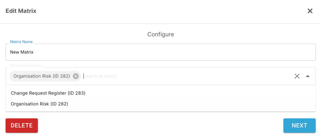 How do I create a risk matrix? - Linking Your Matrix to a Form