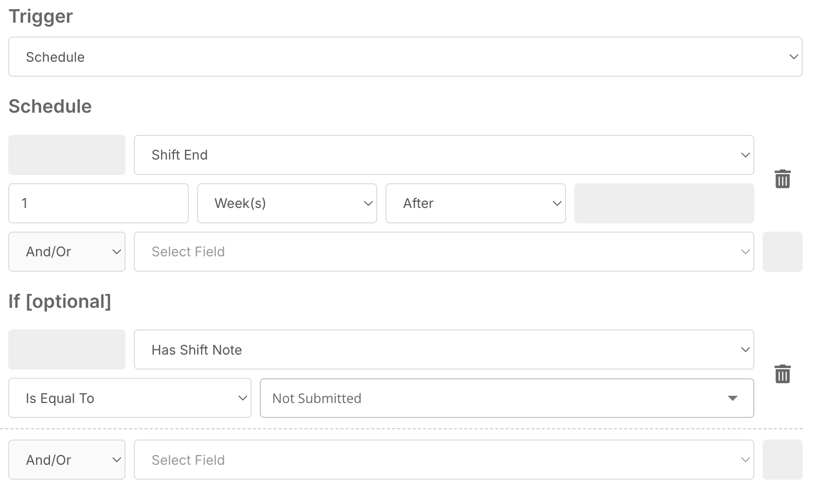 How do I create a roster automation? - Adding Conditions (If Statements)