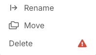 How do I create folders and set permissions in the Drive? - Folder actions