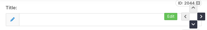 How do I edit a Form and move fields? - Rearranging Fields Using Arrows