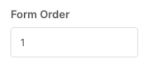 How do I edit a Form and move fields? - Step 2 - Locate Form Order