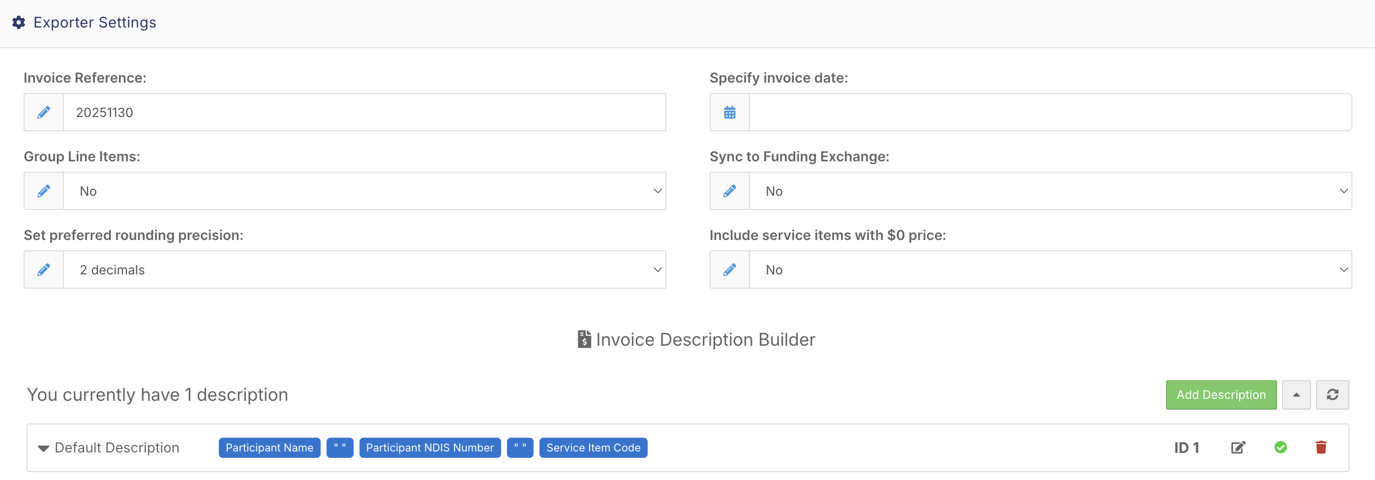 How do I export invoices? - Additional Configuration Options