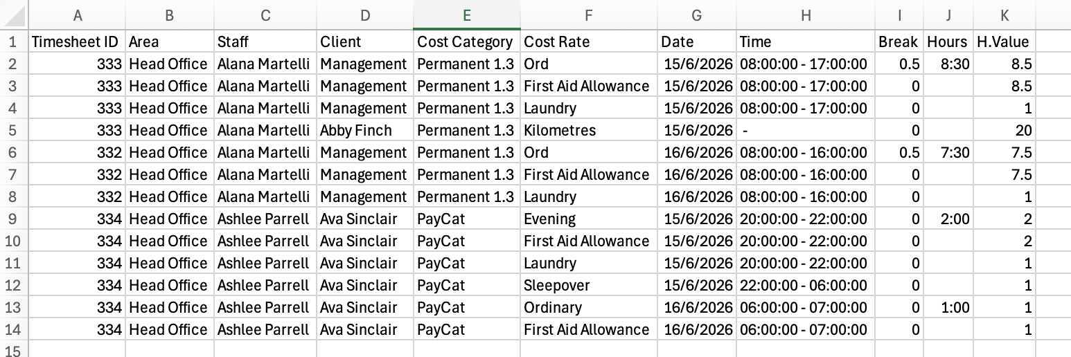 How do I export payroll? - Reports