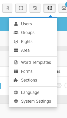 What are the main parts of FlowLogic? - The Top Bar (2)