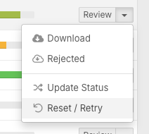 How do I check and resubmit Funding Exchange claim requests? - Handling Rejections and Resubmissions (3)