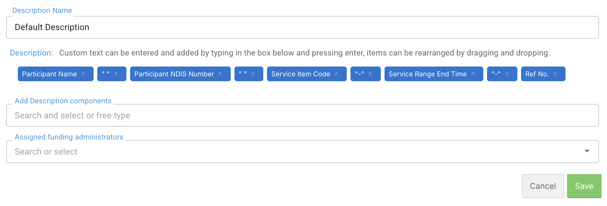 How do I customise invoice line descriptions? - Clustering and Invoice Layout