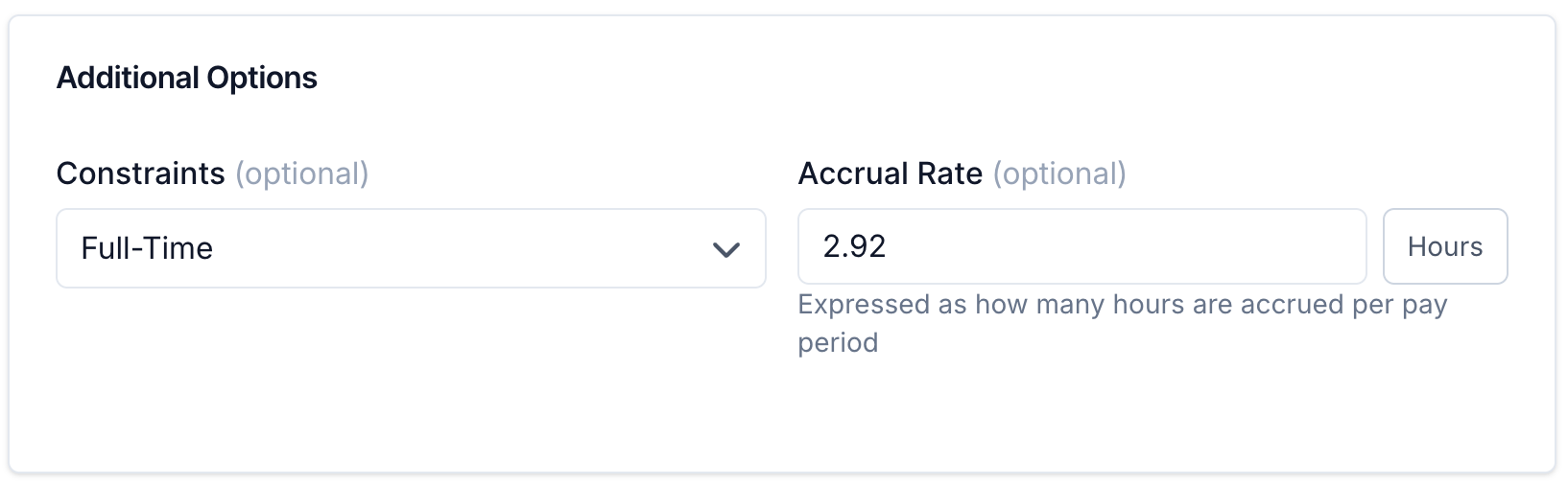 How does leave accrual work? - Configuring Accrual Rates (2)