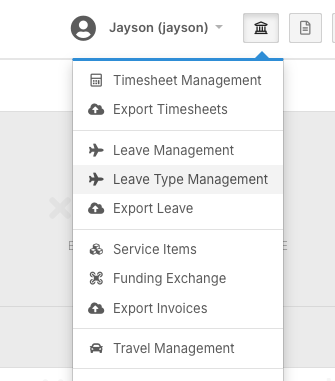 How do I set up and edit leave types? - Accessing Leave Type Management