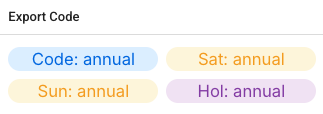 How do I set up and edit leave types? - Export Codes