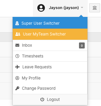 How do I switch into a staff member's view with My Team Switcher? - Where to Find the My Team Switcher