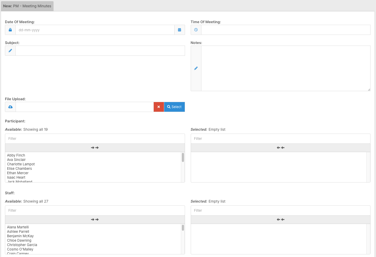 How do I create and track plan management claims? - Meeting Minutes