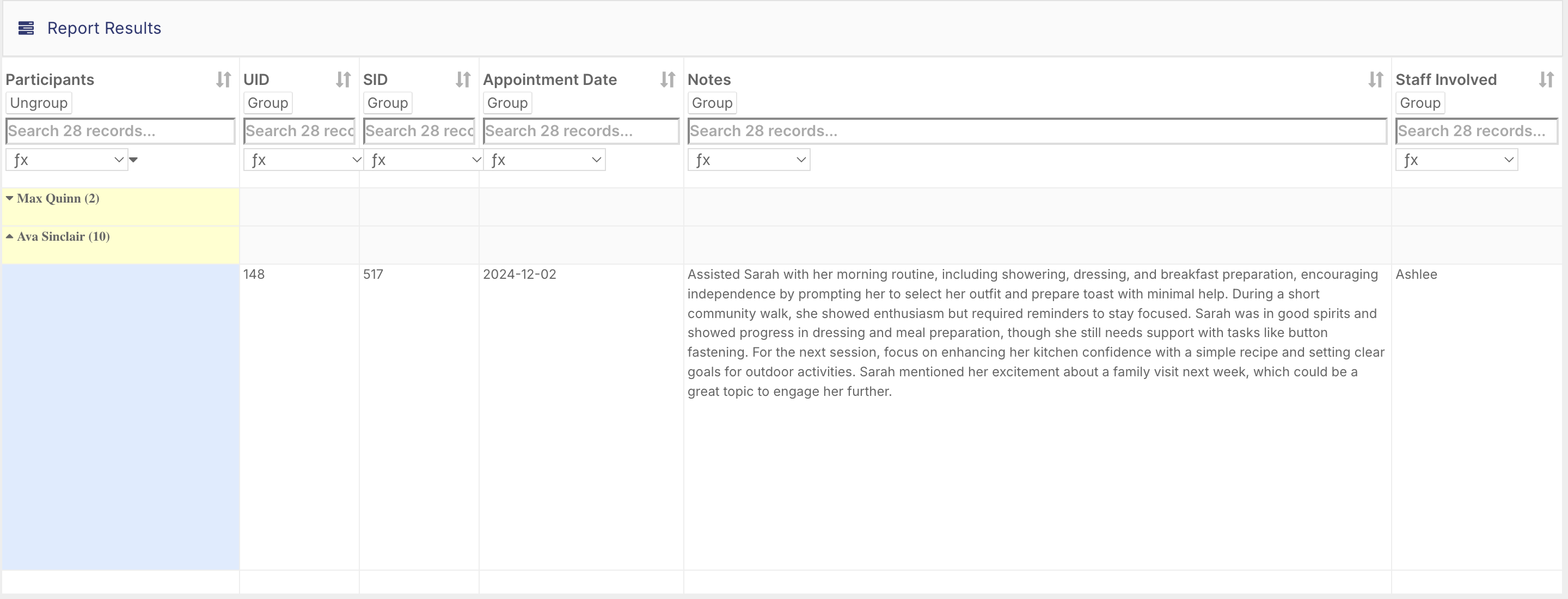 Which FlowLogic reports are most useful? - Case Notes report