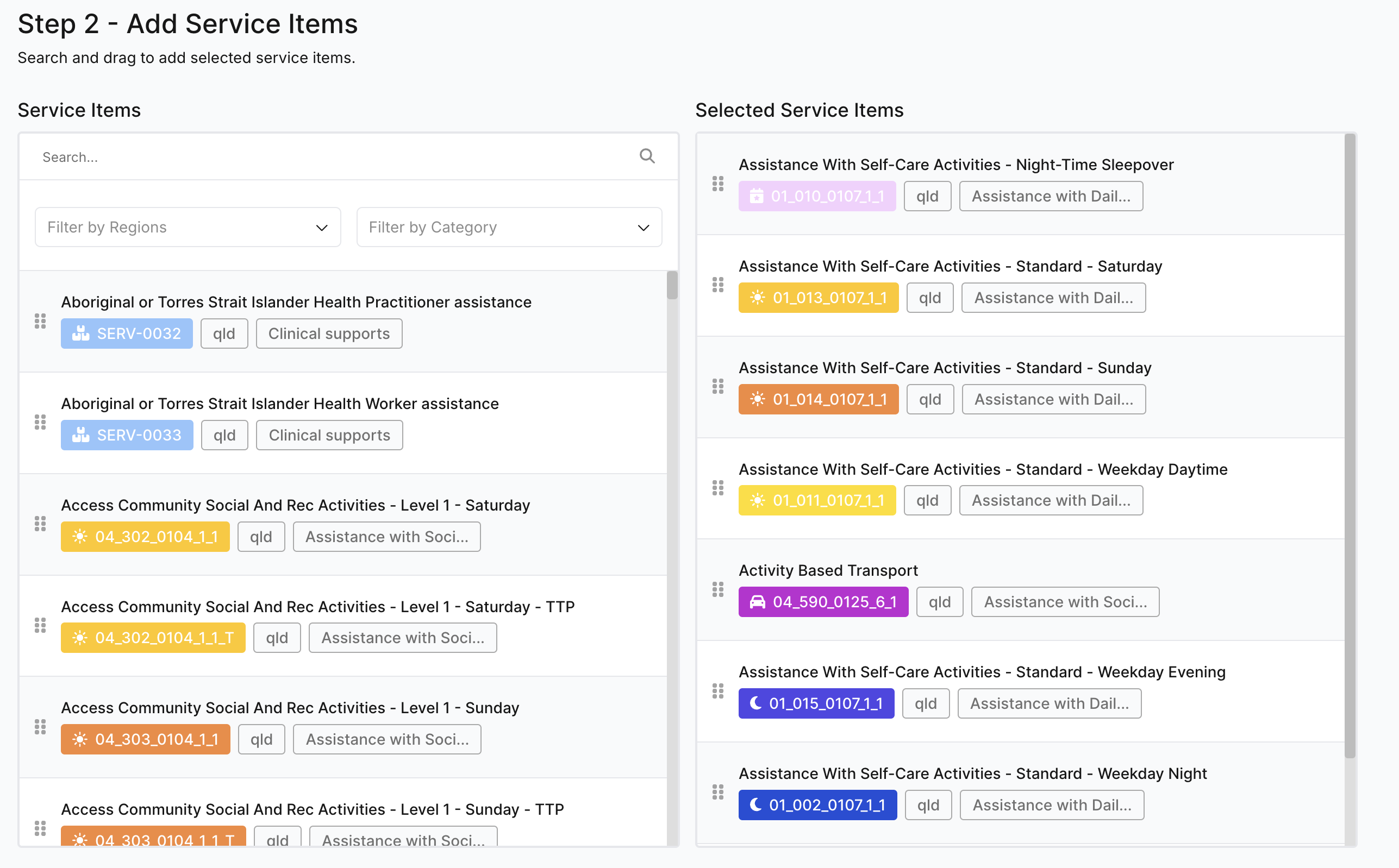 How do I create a quote with the Quick Quoter? - Adding Service Items