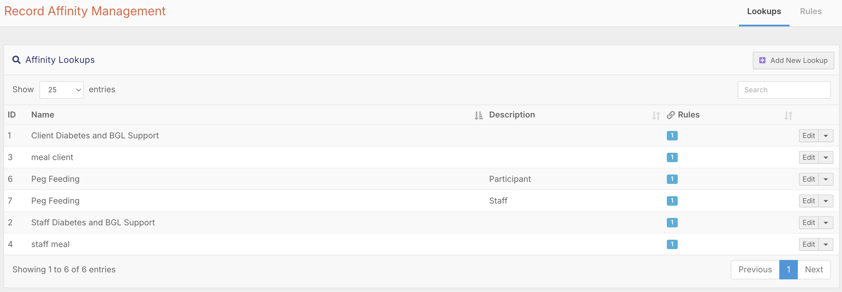 How do I set up Record Affinity rules? - Accessing Record Affinity Management (2)