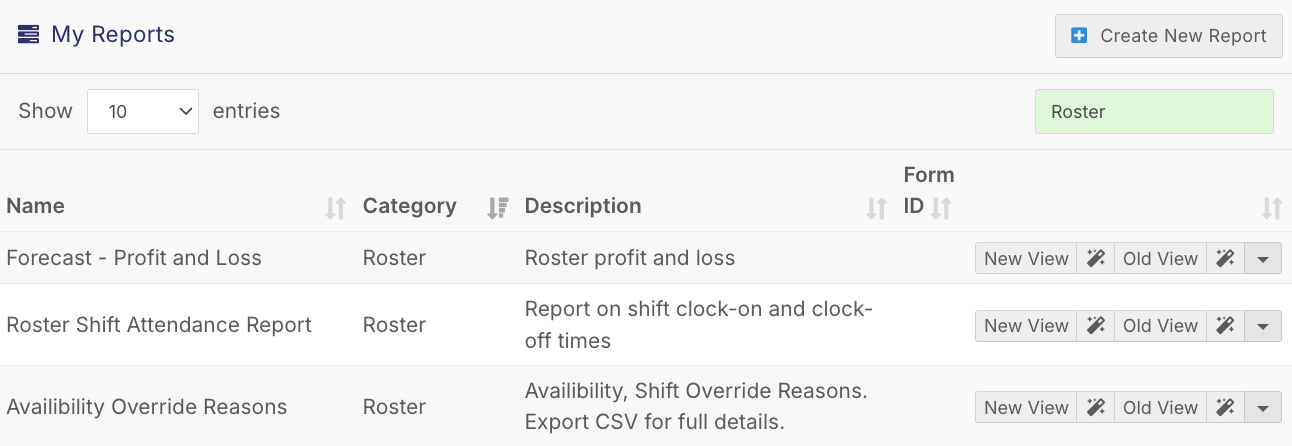 How do I find and run a report? - Navigating and searching