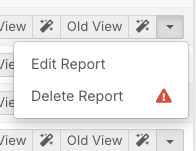 How do I find and run a report? - Editing and deleting reports