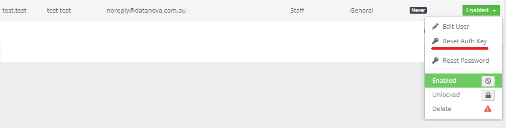 How do I reset a user's 2FA? (2)