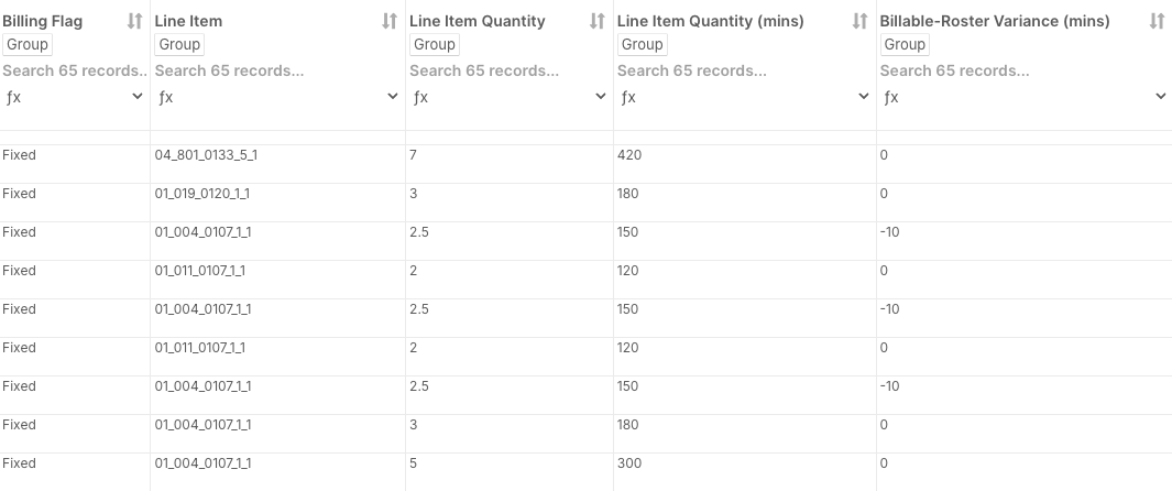 How do I find and export roster reports? - Roster-Timesheet-Billing Variance Report