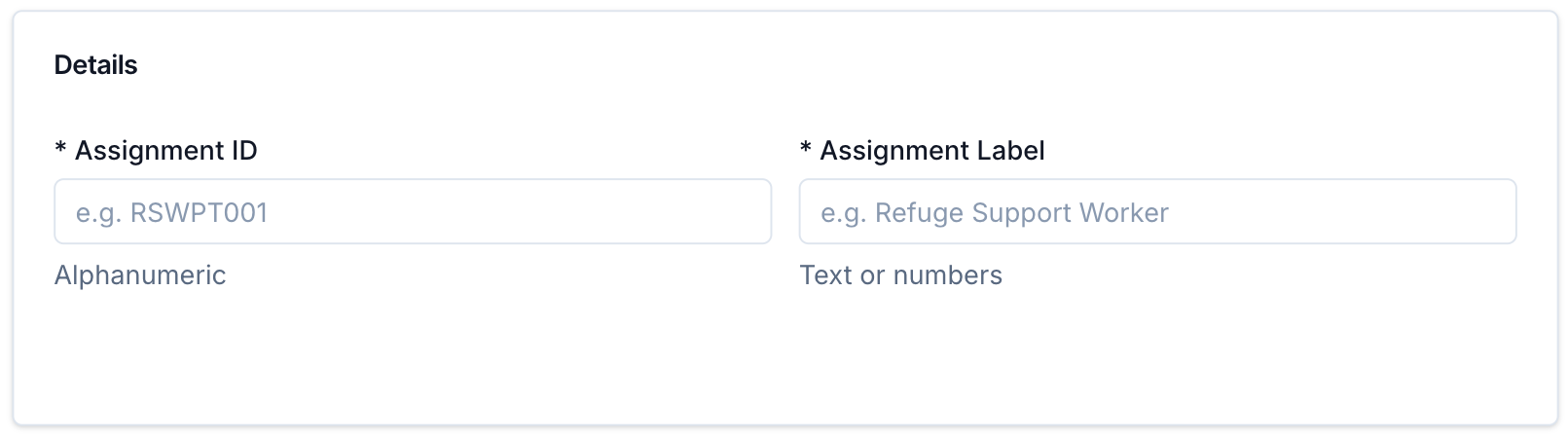 How do I set up assignments in Contract Management? - Creating a New Assignment