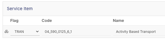 How do I add transport billing codes automatically? - Setup (3)