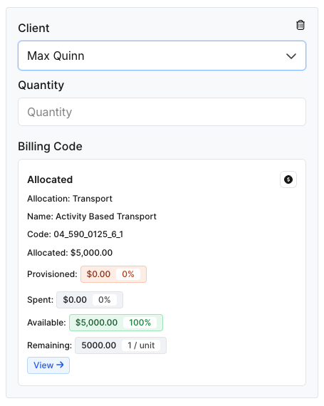 How do I add transport billing codes automatically? - How It Works in the Roster